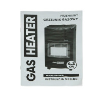 Газовый обогреватель складной 4.2кВт GasHeater YF-180B