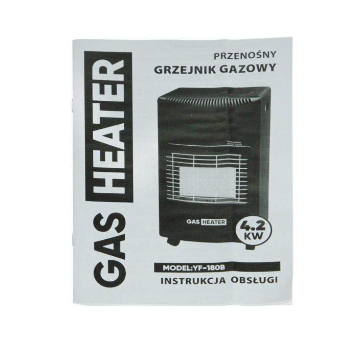 Газовый обогреватель складной 4.2кВт GasHeater YF-180B