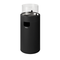 Вуличний газовий камін Enders NOVA LED M Black