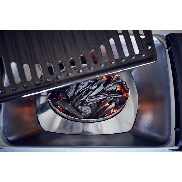 Бездымный угольный гриль Enders Aurora Mirror Black