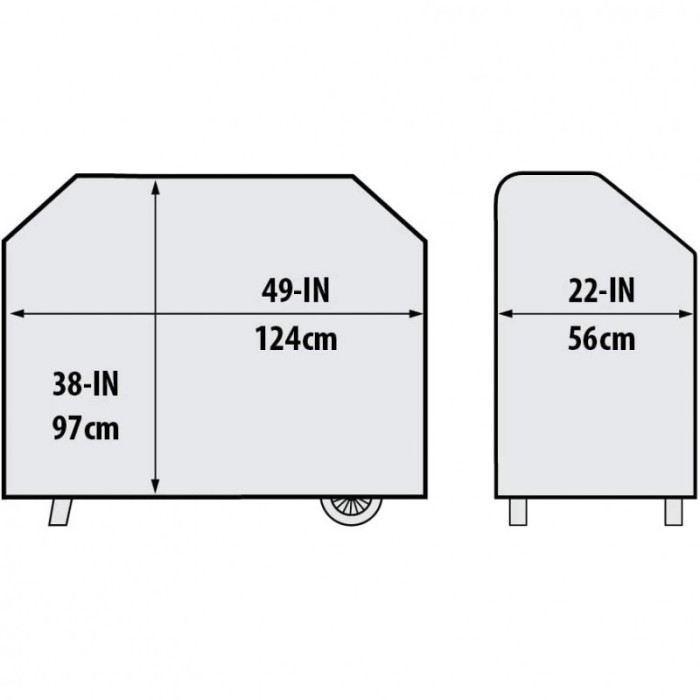 Чехол для пеллетного гриля Broil King Crown Pellet 500 - 67066