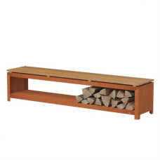Дровник «СКАМЬЯ» CorTen Dr.Fire Нидерланды - 2000173