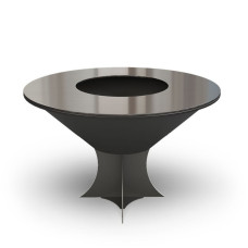 Дровяной гриль-мангал AHOS OLYMPIC 1000 LOW, черный - AHOS_OLYMPIC_1000_LOW BL
