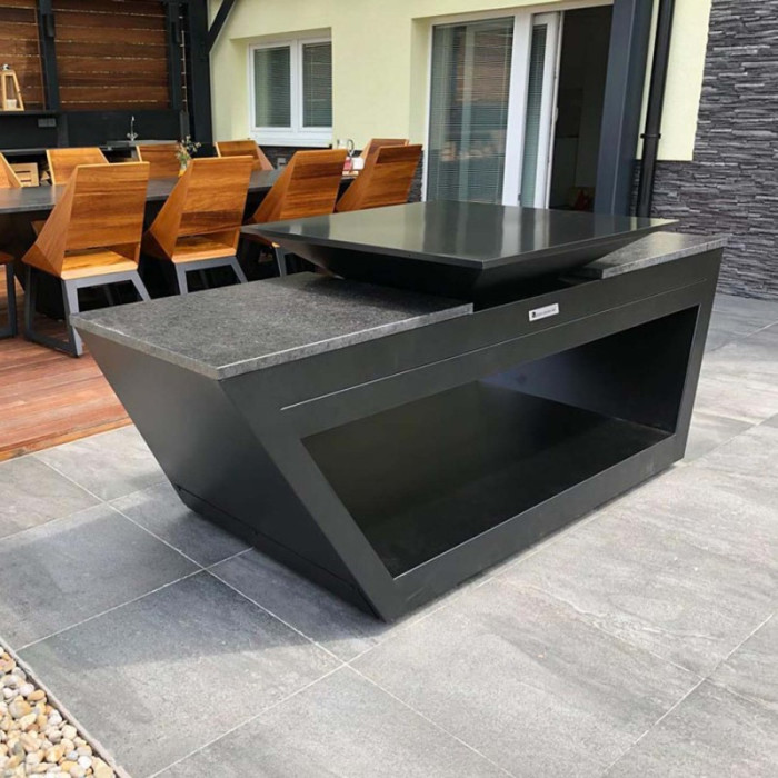 Уличная кухня Quan Rolling Kitchen Carbon GAS на газу - 1002043