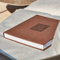 Кулинарная книга в кожанном переплете OFYR EN-DE - CB-N01-EN-DE