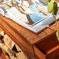 Кулинарная книга в кожанном переплете OFYR EN-DE - CB-N01-EN-DE