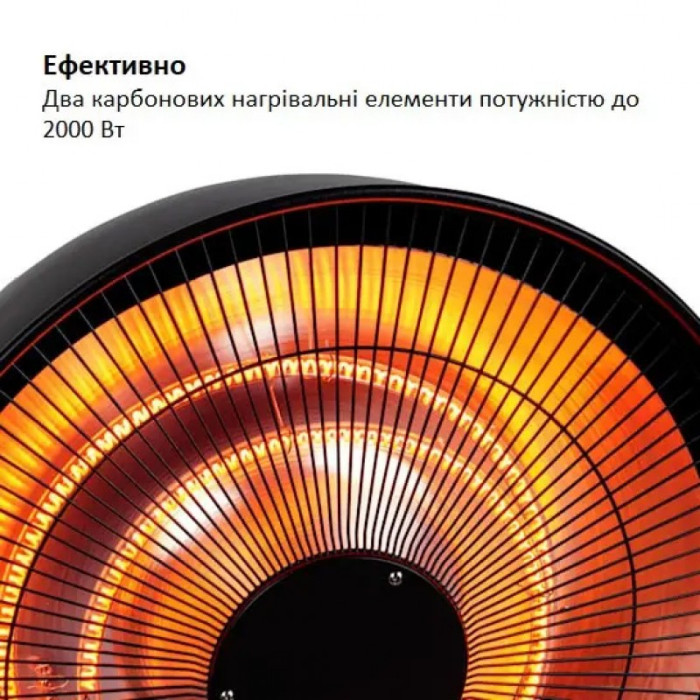 Инфракрасный электрический обогреватель Blumfeldt Heatbell Wall Smart, 2 кВт - 10038413