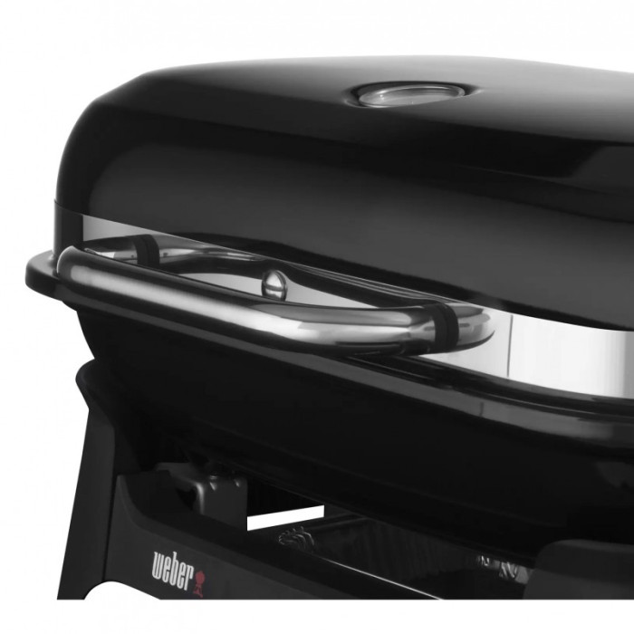 Гриль электрический Weber Lumin Compact с подставкой, черный - 91010879