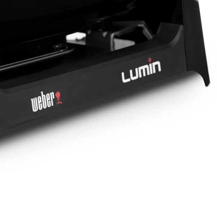 Гриль электрический Weber Lumin Compact с подставкой, черный - 91010879