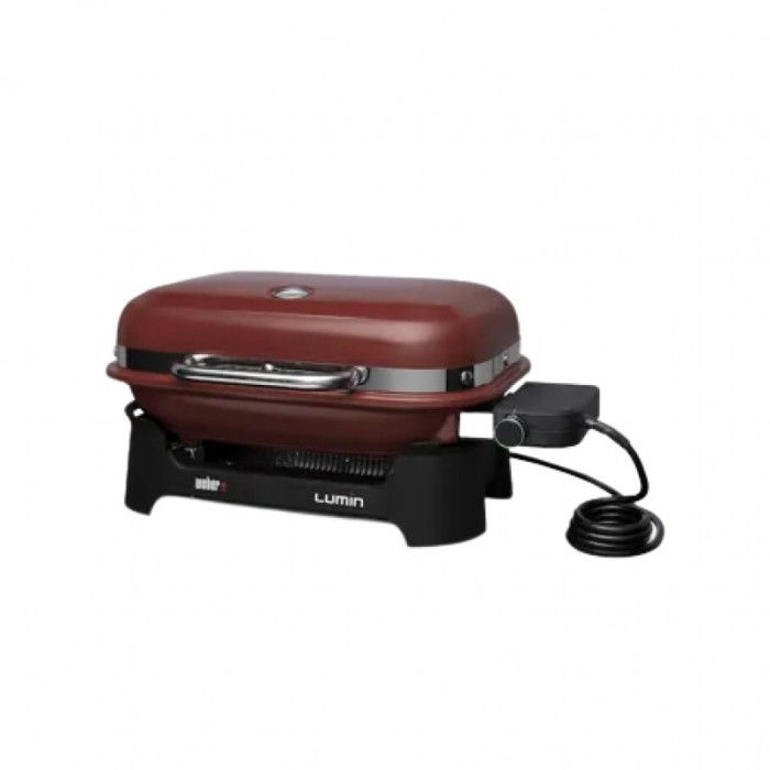 Гриль электрический Weber Lumin Compact, красный - 91040979