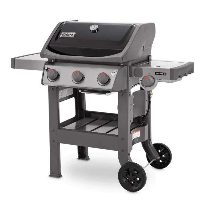 Газовий гриль Weber Spirit II E-320 GBS, чорний