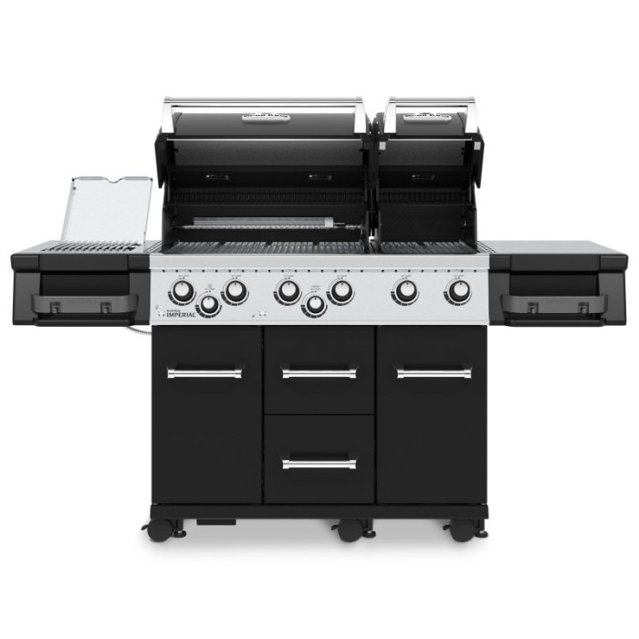 Газовый гриль Imperial 690 IR с инфракрасной горелкой, черный - 997783