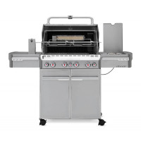 Газовий гриль Weber Summit S-470 GBS, нержавіюча сталь