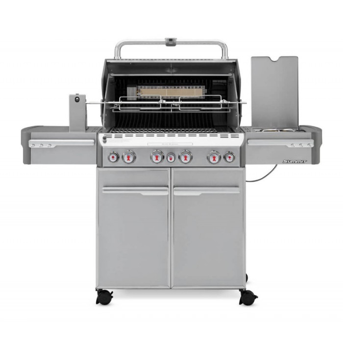 Газовий гриль Weber Summit S-470 GBS, нержавіюча сталь