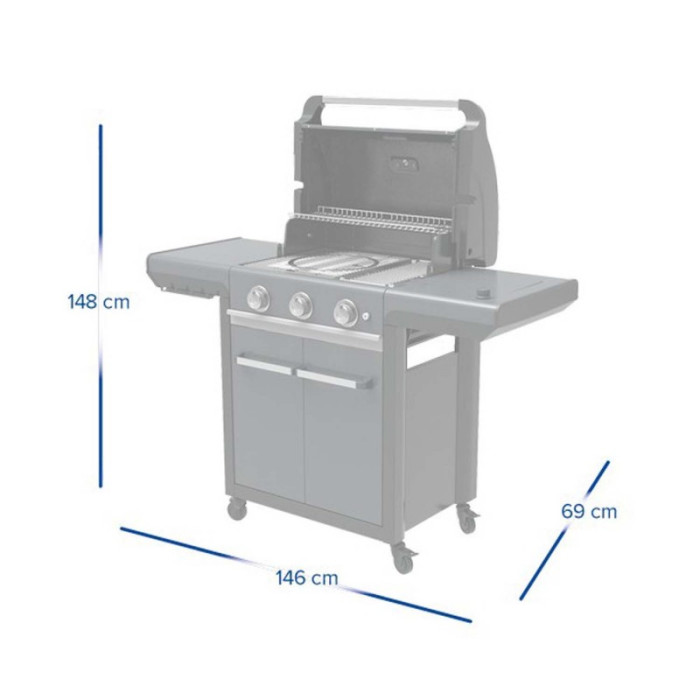 Гриль газовый Campingaz 3 Series Premium S - 2000037280