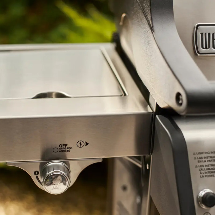 Гриль газовий Weber Spirit SPX-335, нержавіюча сталь