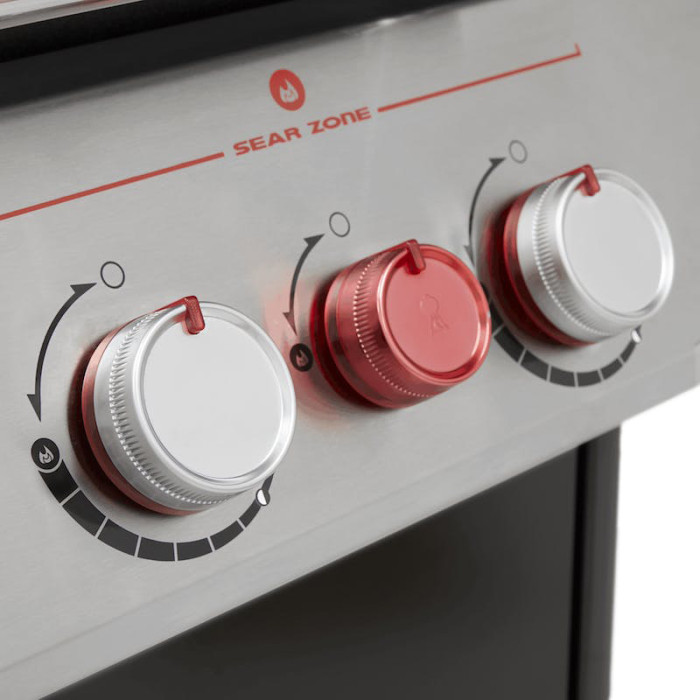 Газовий гриль Weber Genesis E-335, чорний