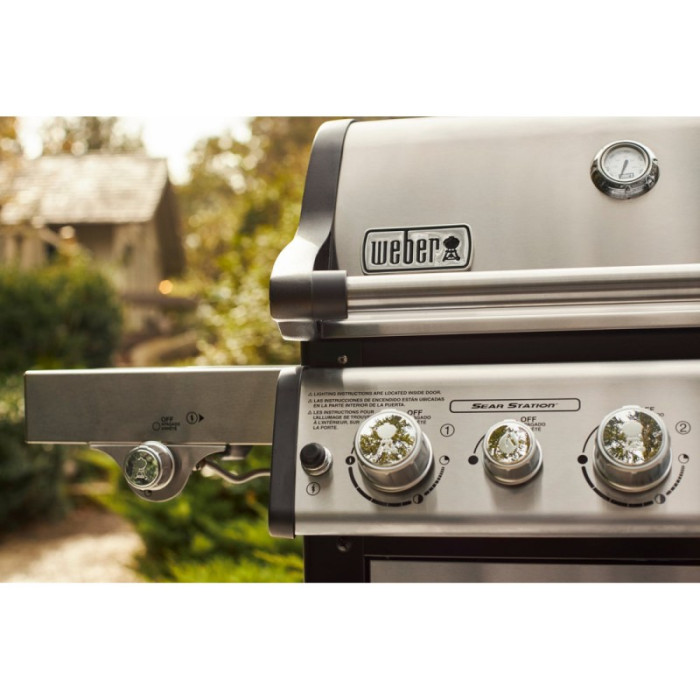 Газовий гриль Weber Spirit SP-335 Premium GBS, нержавіюча сталь