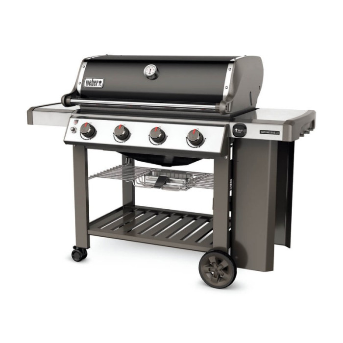 Газовий гриль Weber Genesis II E-410 GBS, чорний