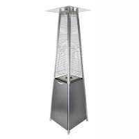 Газовый уличный инфракрасный обогреватель Activa Pyramide Cheops II, 9,3 кВ, серый - 13610GB