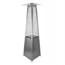 Газовый уличный инфракрасный обогреватель Activa Pyramide Cheops II, 9,3 кВ, серый - 13610GB