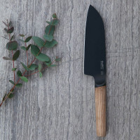 Нож Cантоку с деревянной ручкой, с покрытием BergHOFF RON - 3900013
