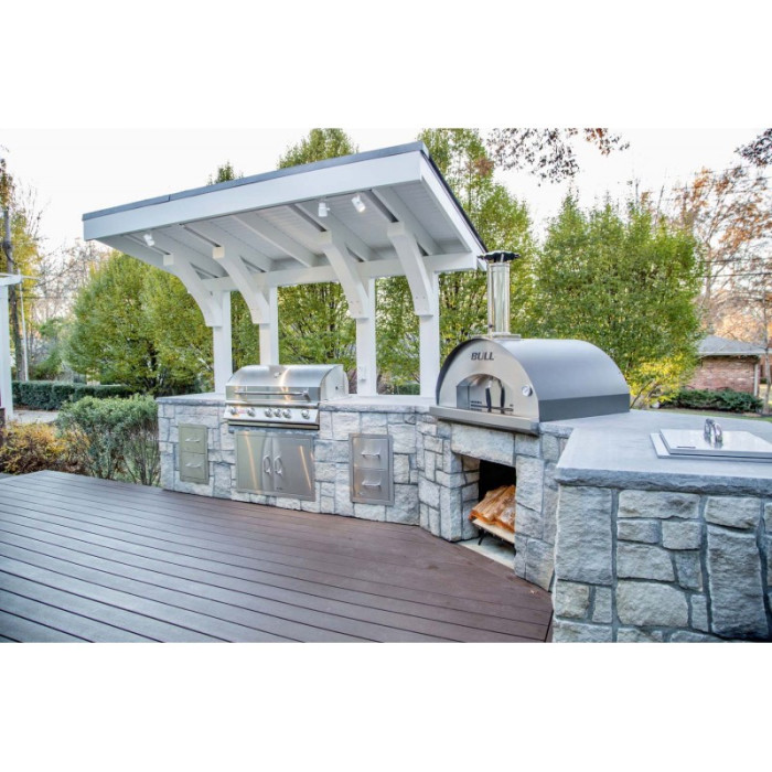 Встраиваемая газовая печь для пиццы BULL L Pizza Oven - 66124