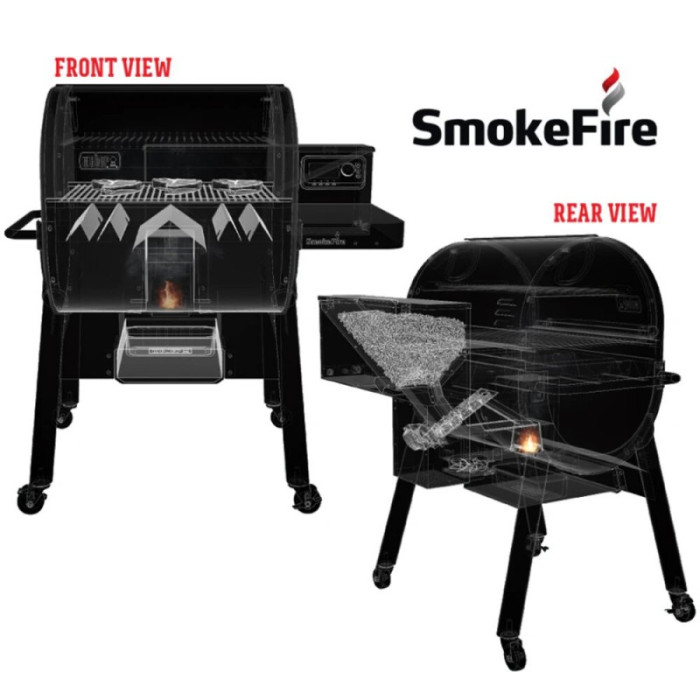 Пелетний гриль Weber SmokeFire EX4 GBS