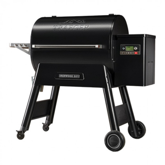 Пелетний гриль TRAEGER IRONWOOD D2 885, чорний - IRONWOOD_D2-885