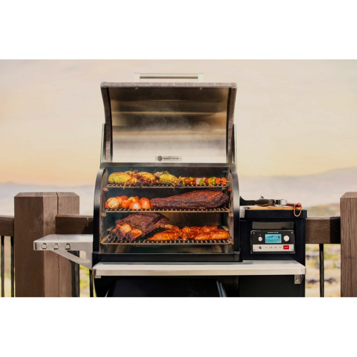 Пелетні грилі TRAEGER TIMBERLINE D2 850, чорні - TIMBERLINE_D2-850