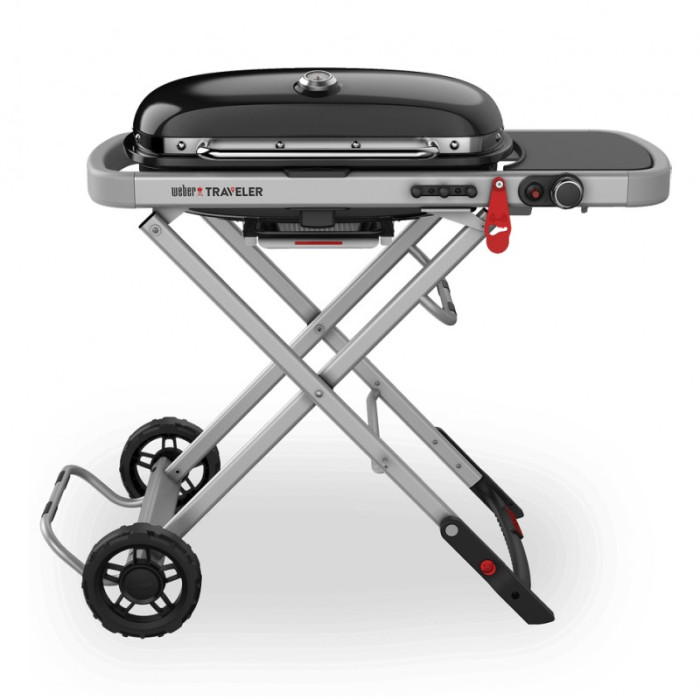 Газовий гриль Weber Traveler чорний