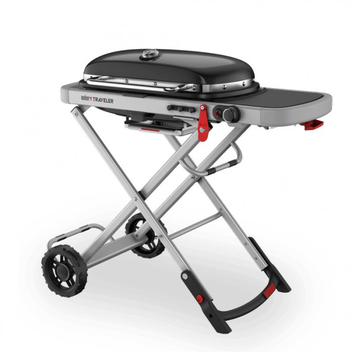 Газовий гриль Weber Traveler чорний