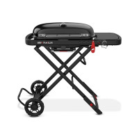 Гриль газовий Weber Traveler LP Stealth, чорний