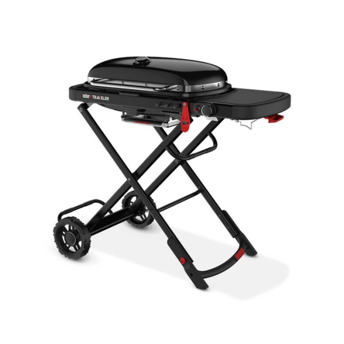 Гриль газовий Weber Traveler LP Stealth, чорний