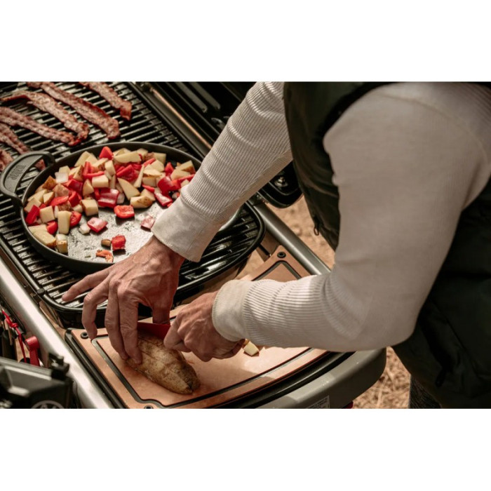 Гриль газовий Weber Traveler LP Stealth, чорний
