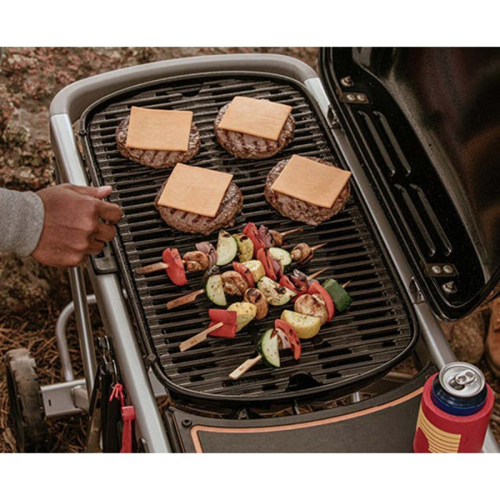 Гриль газовий Weber Traveler LP Stealth, чорний