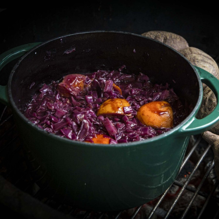 Котел круглий чавунний для гриля Big Green Egg - 117045