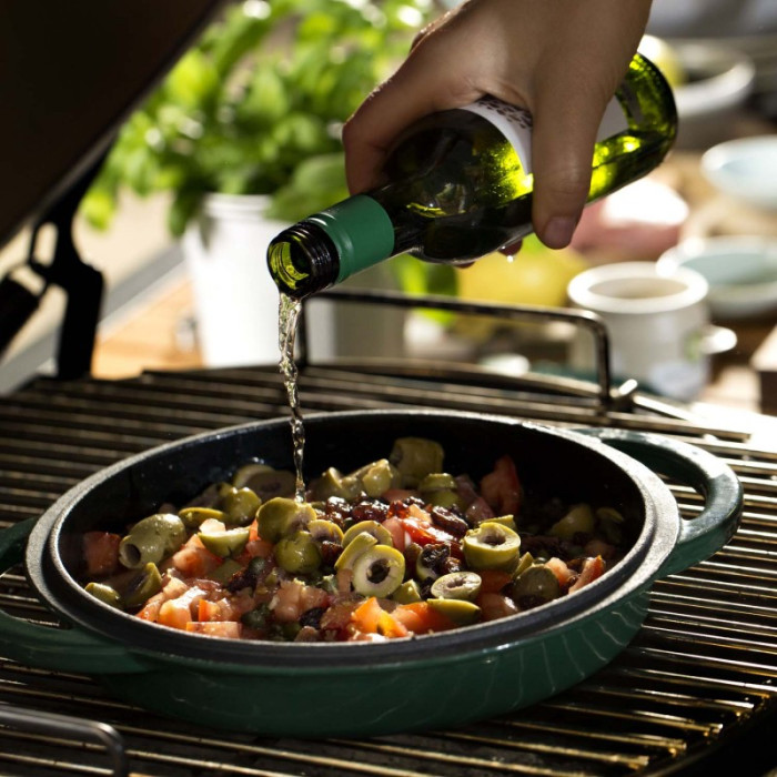 Котел круглий чавунний для гриля Big Green Egg - 117045