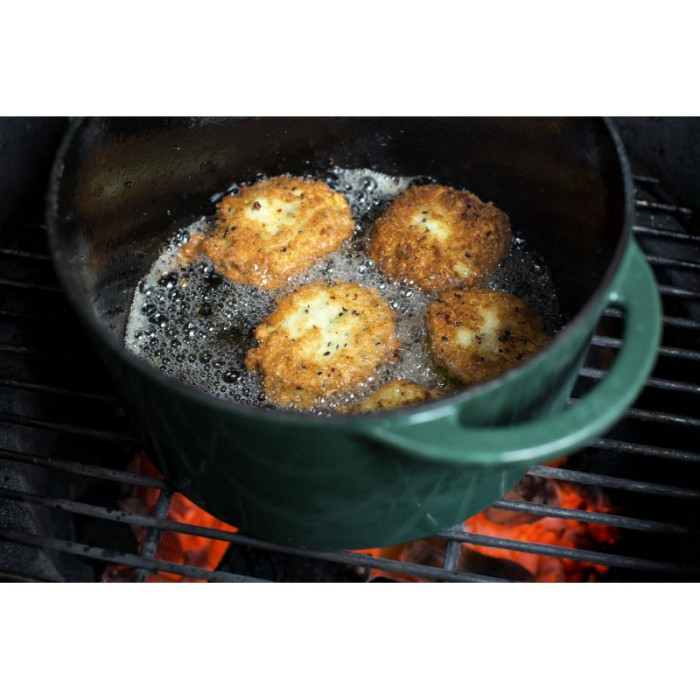 Котел круглий чавунний для гриля Big Green Egg - 117045