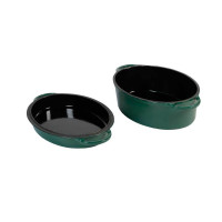 Жарівня (котел) овальна чавун.емаль 5.2л Big Green Egg 117670