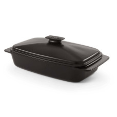 Керамічна форма Weber для готування з кришкою, прямокутна