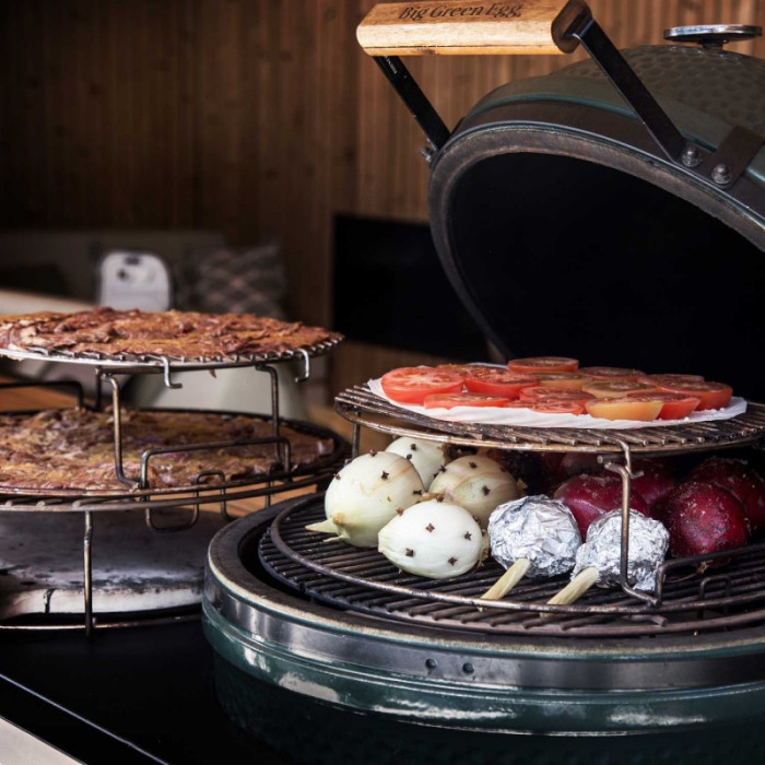Решетка на 5 уровней для гриля L металлическая Big Green Egg 120762