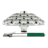 Напівкругла сітка Big Gren Egg для міні-бургерів - 002105