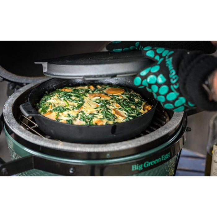 Сковорода чавунна, 2XL-MX, 25см Big Green Egg 120144