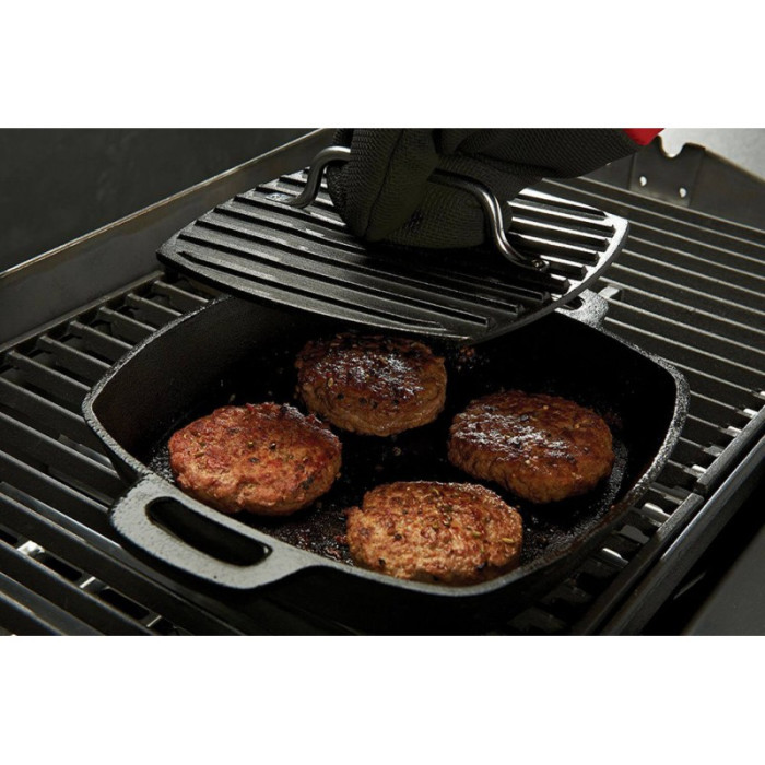 Чавунна сковорода-гриль 24 см. Broil King 91658