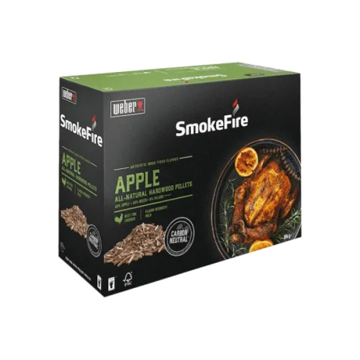 Деревні пелети Weber Apple (яблуко), 8 кг