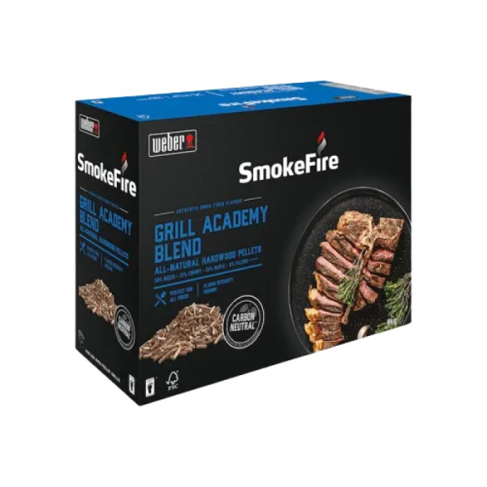 Дерев'яні пеллети Weber Grill Academy Blend, 8 кг - 18294
