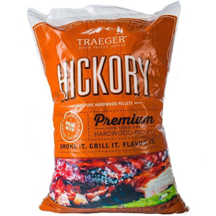 Пеллеты TRAEGER Hicory 9 кг - HICKORY_PELLETS