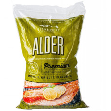 Пеллеты TRAEGER Ольха 9 кг - ALDER_PELLETS