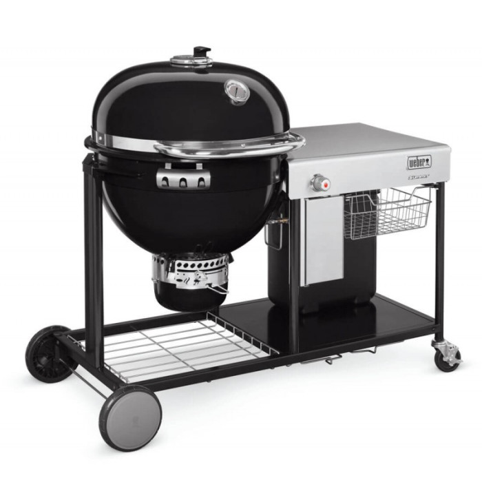 Вугільний гриль Weber Summit Kamado S6 61 см, чорний
